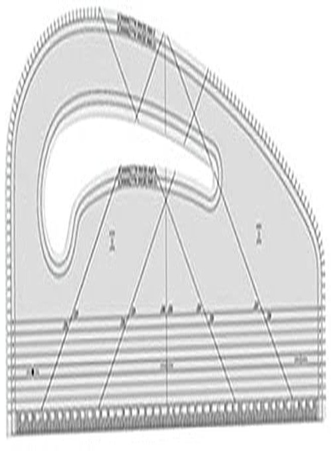 M Fabrics Plastic Pattern Making Kit | Essential Drafting Tools Set for Fashion Students, Tailoring, Measuring & Garment Pattern Creation - Image 3